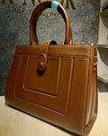 Chrisbella CBCHRISBELLA · Cognac Brown Handbag