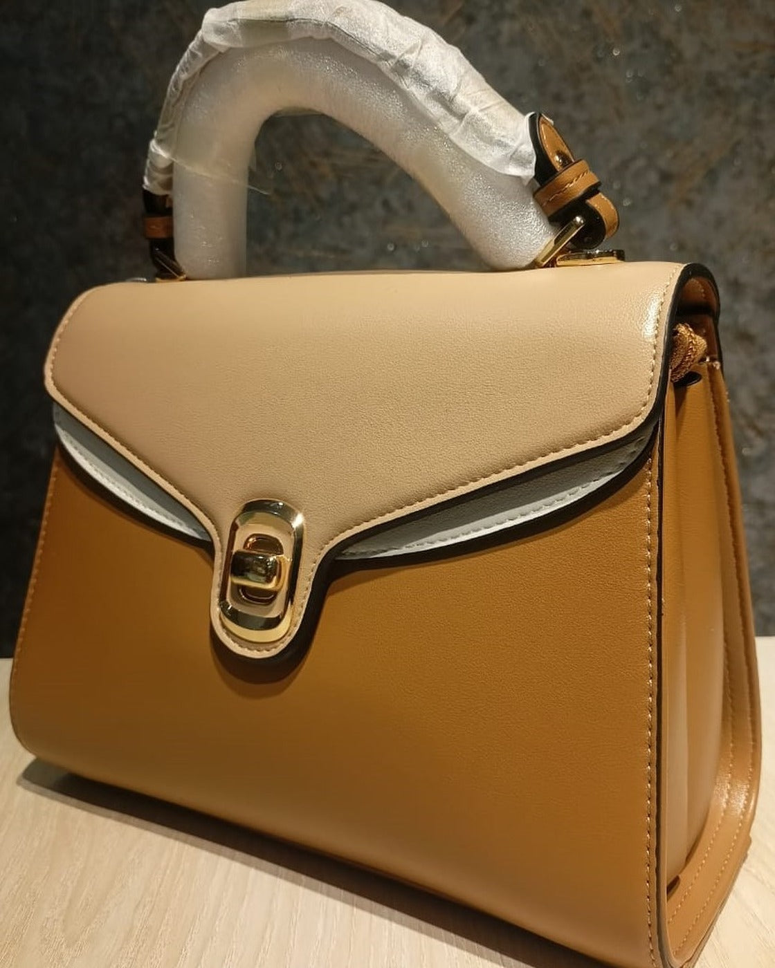 Chrisbella KP8436 · Mustard Handbag