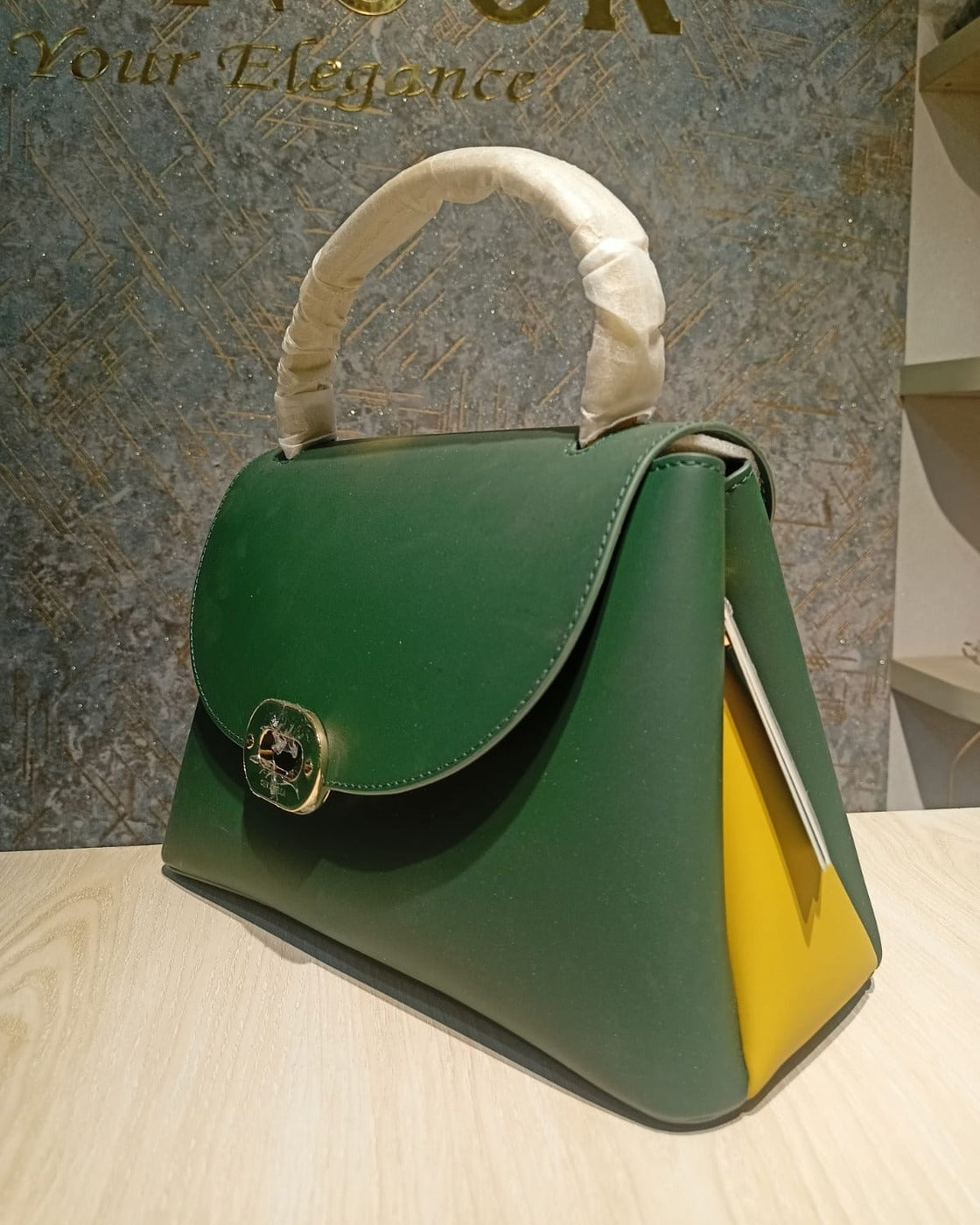 Chrisbella CHTRZ30 · Green Handbag
