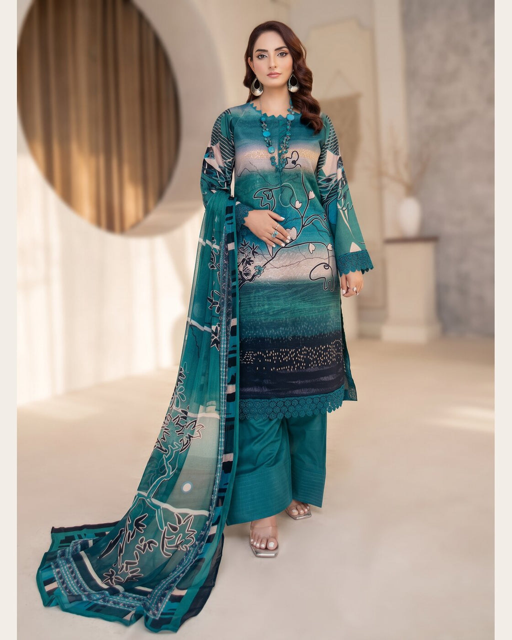 Aalaya Rang e Ronak D-05 · 3 Piece Unstitched Lawn