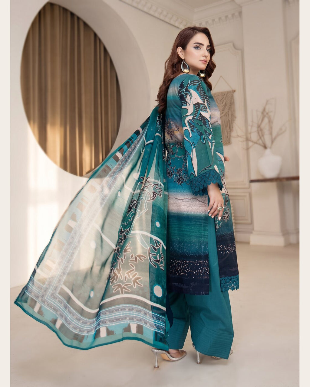 Aalaya Rang e Ronak D-05 · 3 Piece Unstitched Lawn