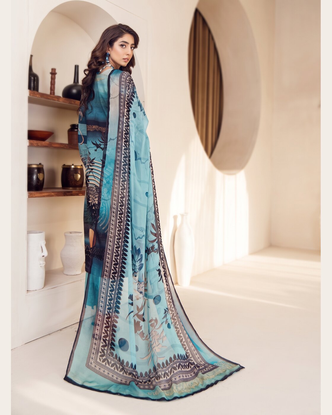 Aalaya Rang e Ronak D-09 · 3 Piece Unstitched Lawn