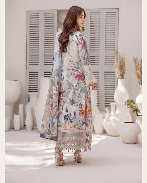 Adan's Libas Prints SS'25 Design-05 · 3 Piece Unstitched Lawn