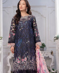 Alzohaib Applique Kari Design #10 · 3 Piece Unstitched