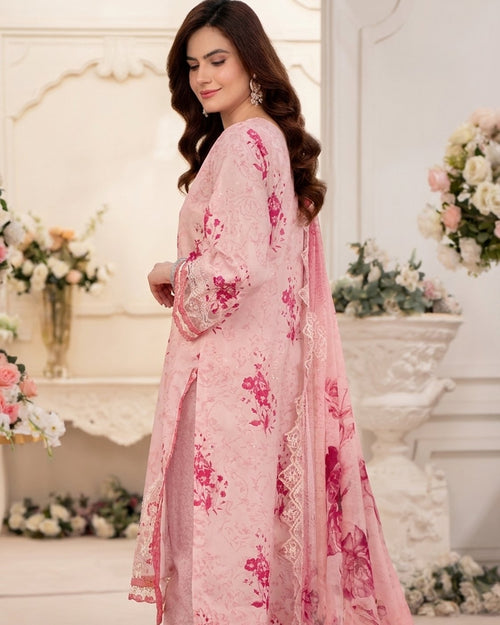 Alzohaib Applique Kari Design #2 · 3 Piece Unstitched