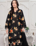Alzohaib Applique Kari Design #6 · 3 Piece Unstitched
