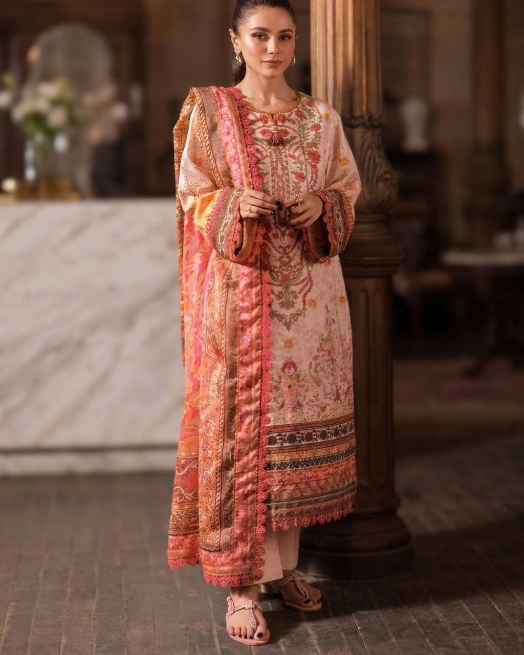 Asim Jofa Signature AJUBJ-02 · 3 Piece Unstitched Lawn