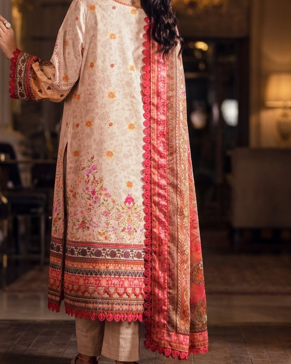 Asim Jofa Signature AJUBJ-02 · 3 Piece Unstitched Lawn