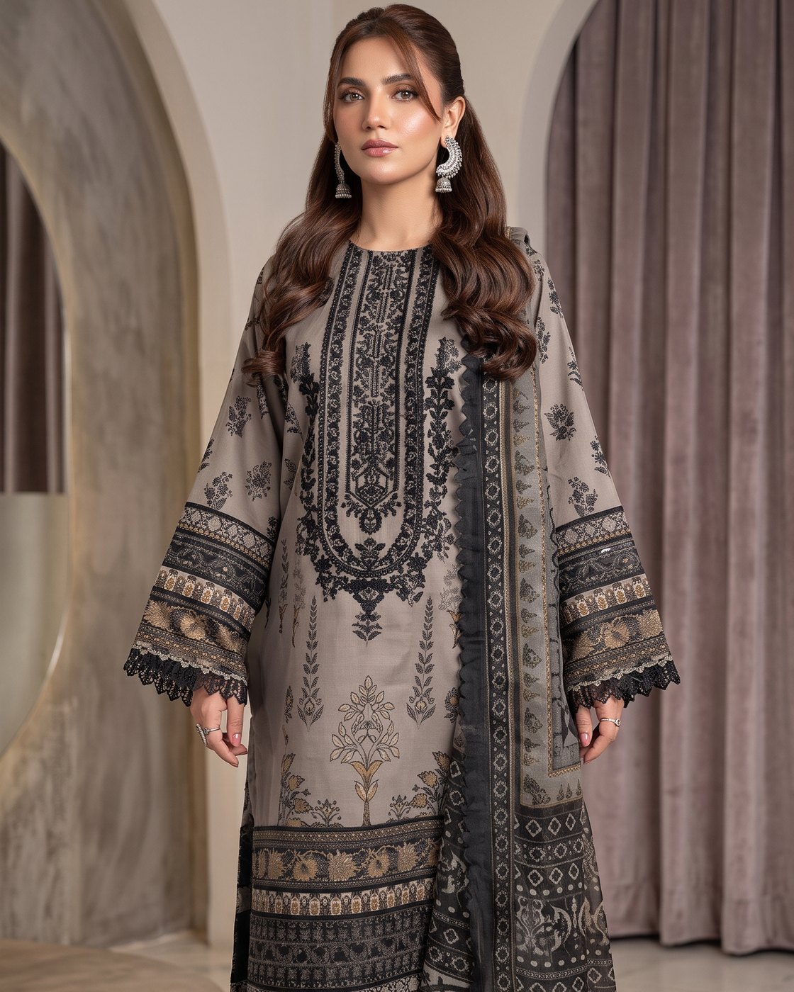 Asim Jofa Signature AJUBF-51 · 3 Piece Unstitched Lawn