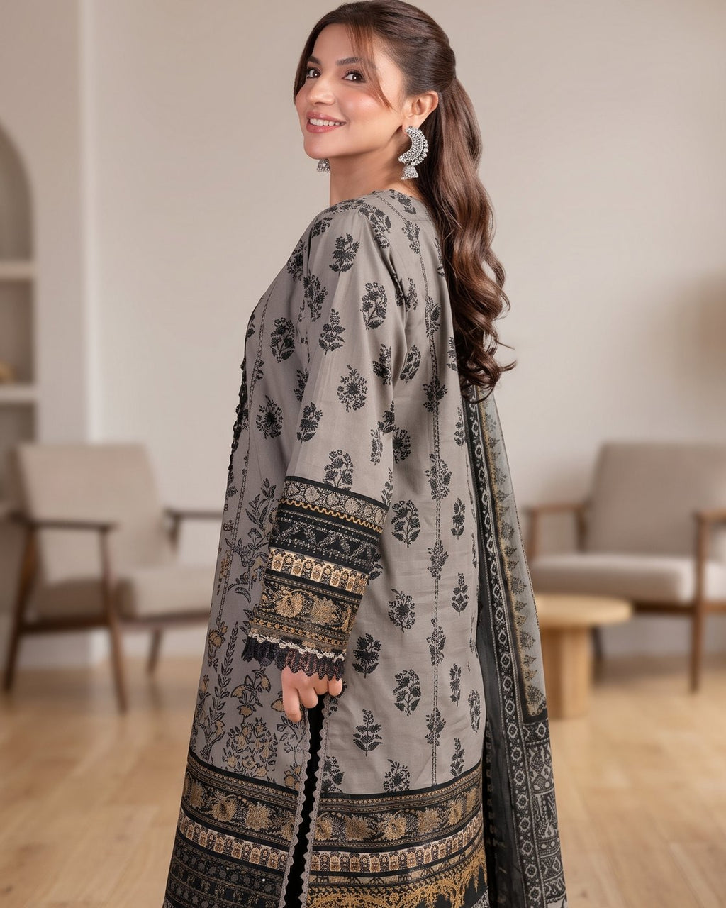 Asim Jofa Signature AJUBF-51 · 3 Piece Unstitched Lawn