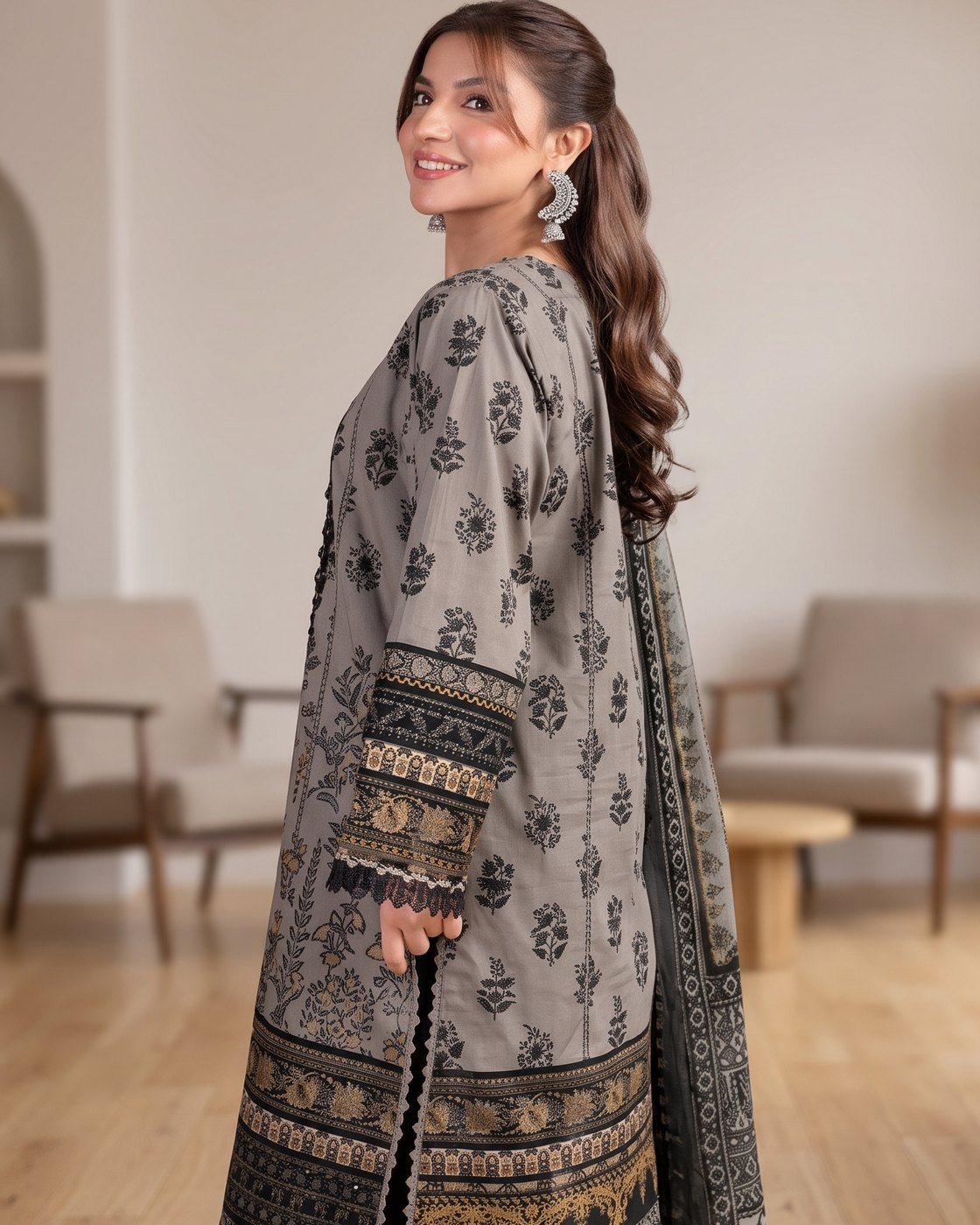Asim Jofa Signature AJUBF-51 · 3 Piece Unstitched Lawn