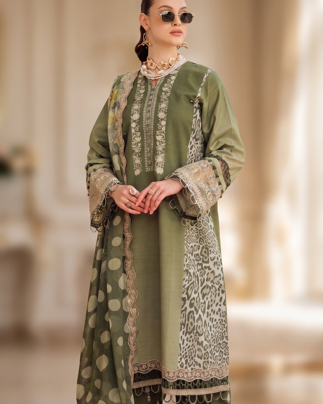 Charizma Combination Vol 02 CC5-13 · 3 Piece Unstitched Lawn