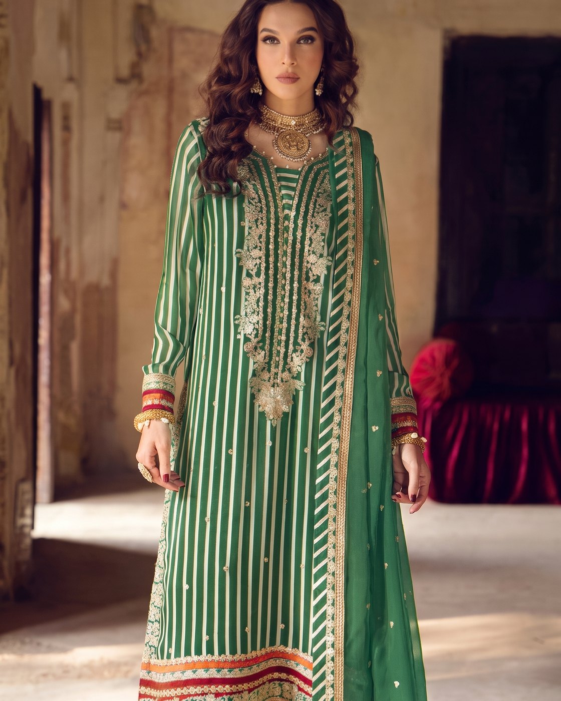 Charizma Vasal Vol 03 VSL5-20 · 3 Piece Unstitched Chiffon