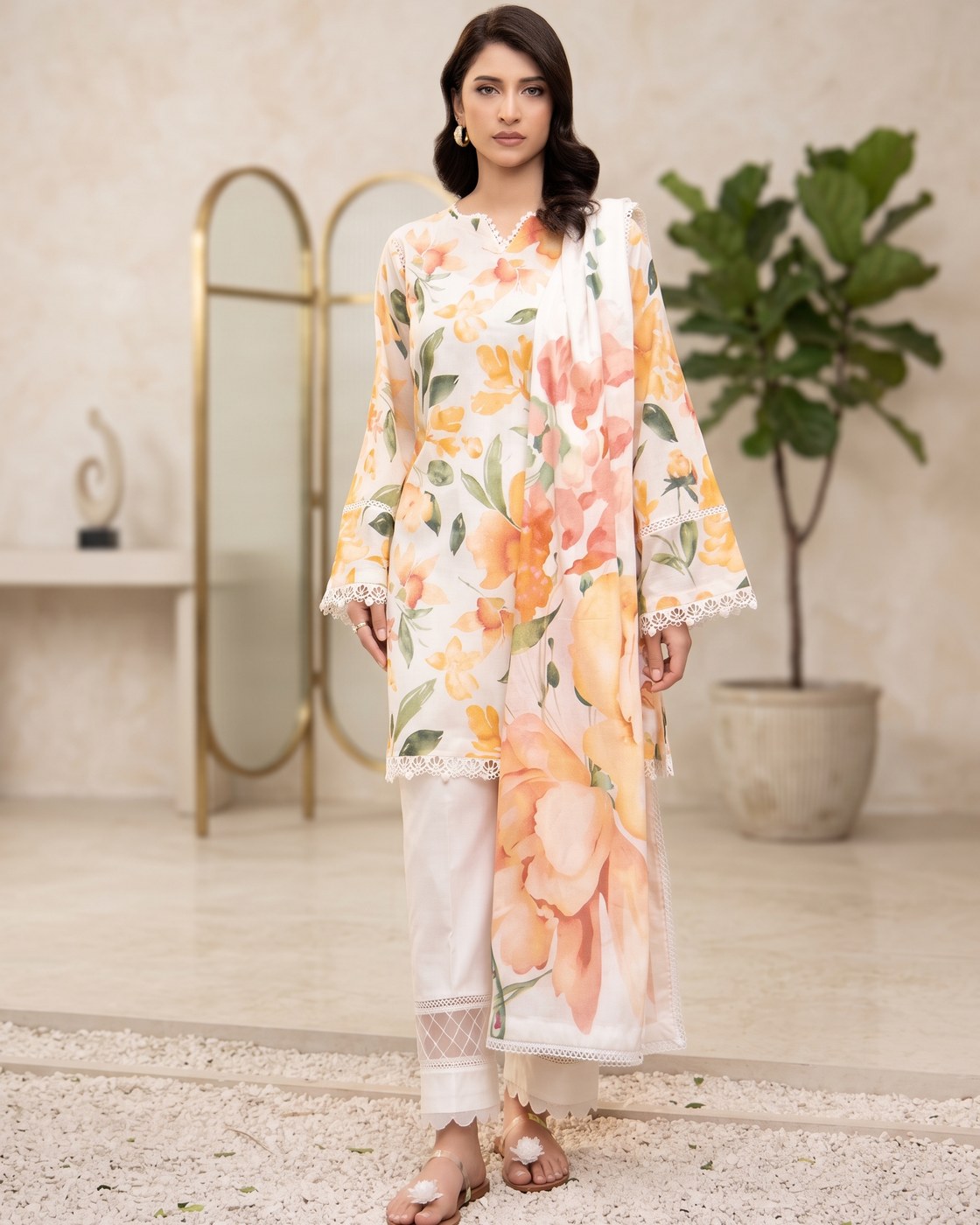 Elahéh Vol.1 08 · 3 Piece Unstitched Lawn