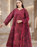 Farasha Aurea 01 Merlot Muse · 3 Piece Unstitched Lawn