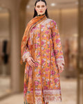 Farasha Aurea 16 Coral Haze · 3 Piece Unstitched Lawn