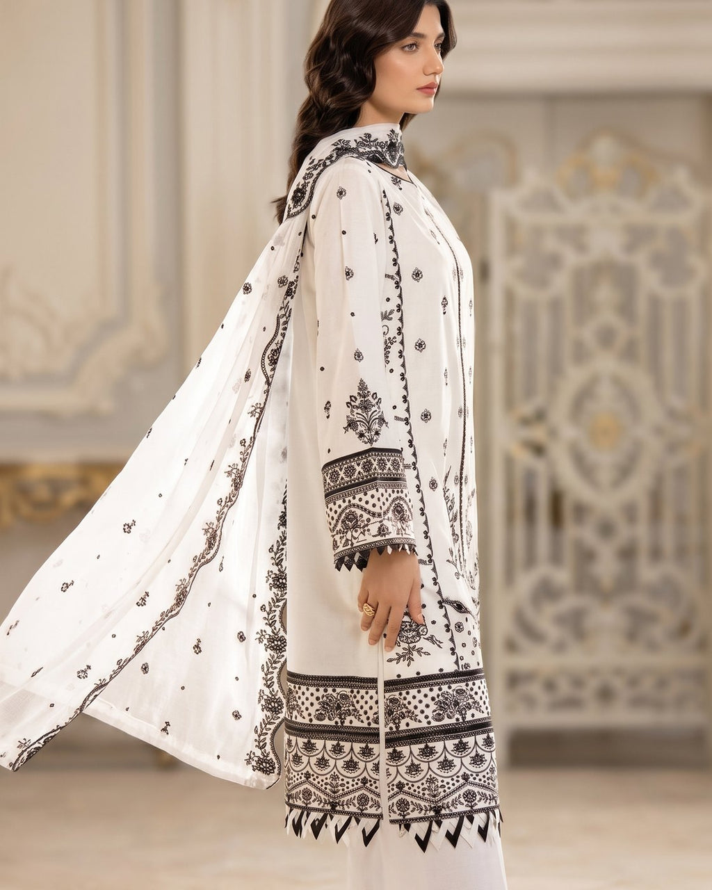 Farasha Bahar Edit-II 07 Ocean Pearl · 3 Piece Unstitched Lawn