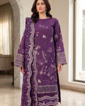 Farasha Bahar Edit-II 08 Raven Plum · 3 Piece Unstitched Lawn
