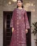 Farasha Bahar Edit-II 09 Dusty Rose · 3 Piece Unstitched Lawn