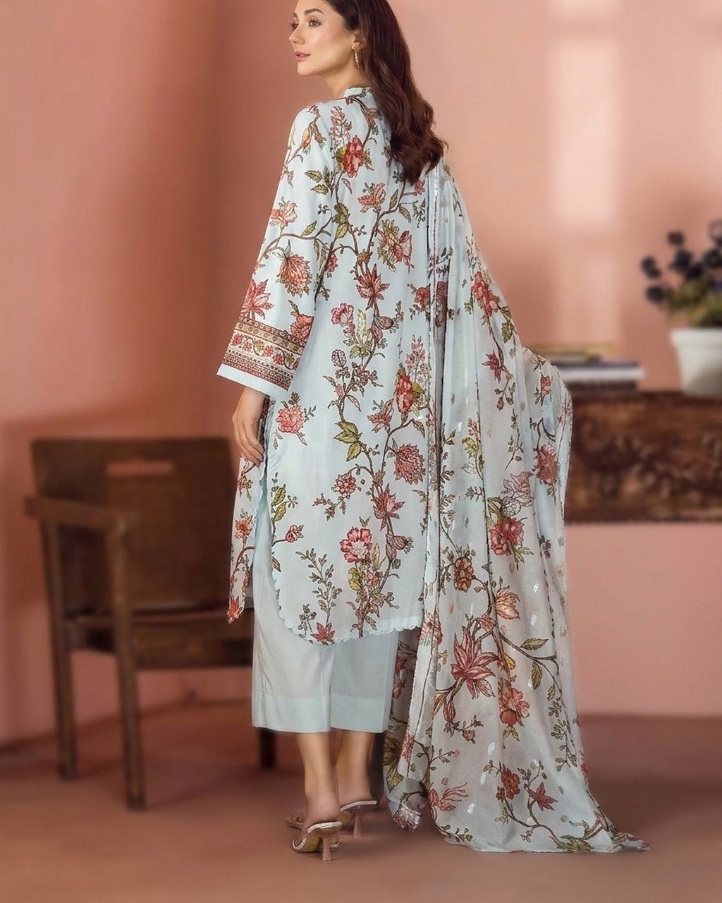 Gulljee Banafsha Article-10 · 3 Piece Unstitched Lawn