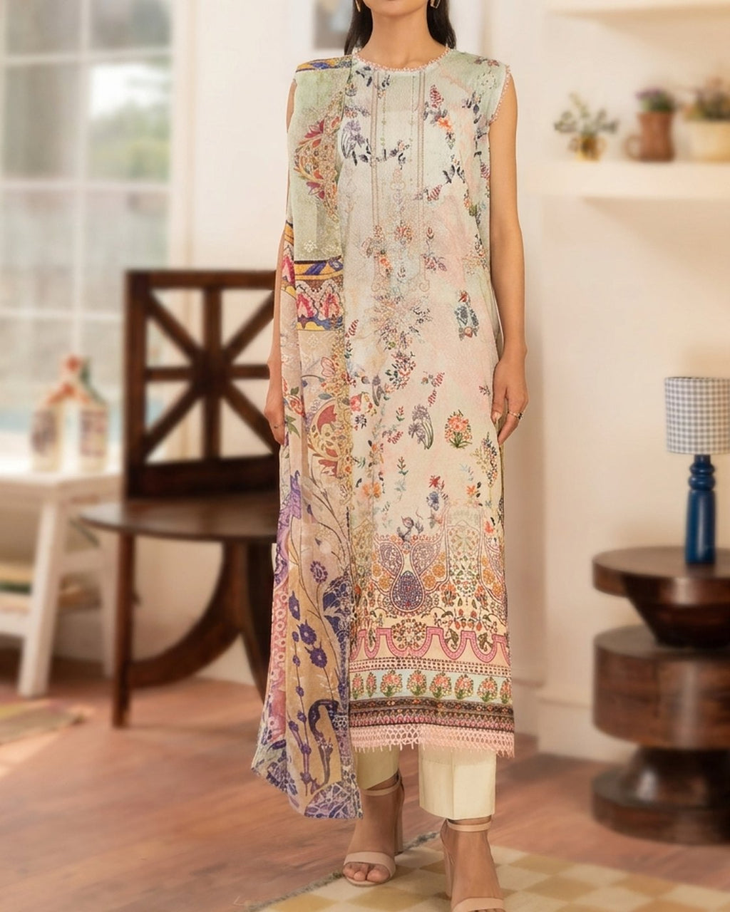 Gulljee Emery Article-02 · 3 Piece Unstitched Lawn