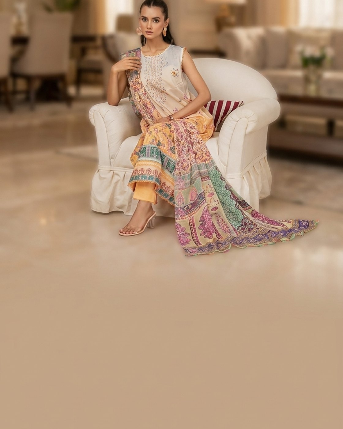 Gulljee Emery Article-05 · 3 Piece Unstitched Lawn