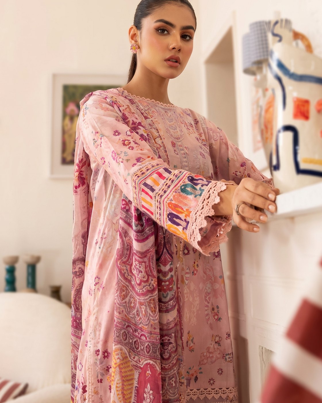 Gulljee Emery Article-06 · 3 Piece Unstitched Lawn