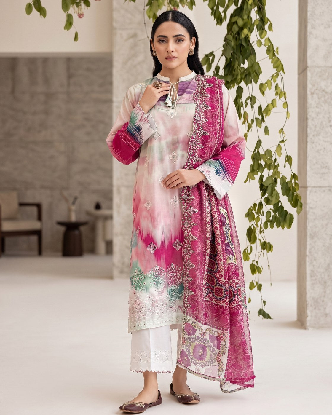 Gulljee Mahajal A-10 (2411) · 3 Piece Unstitched Lawn