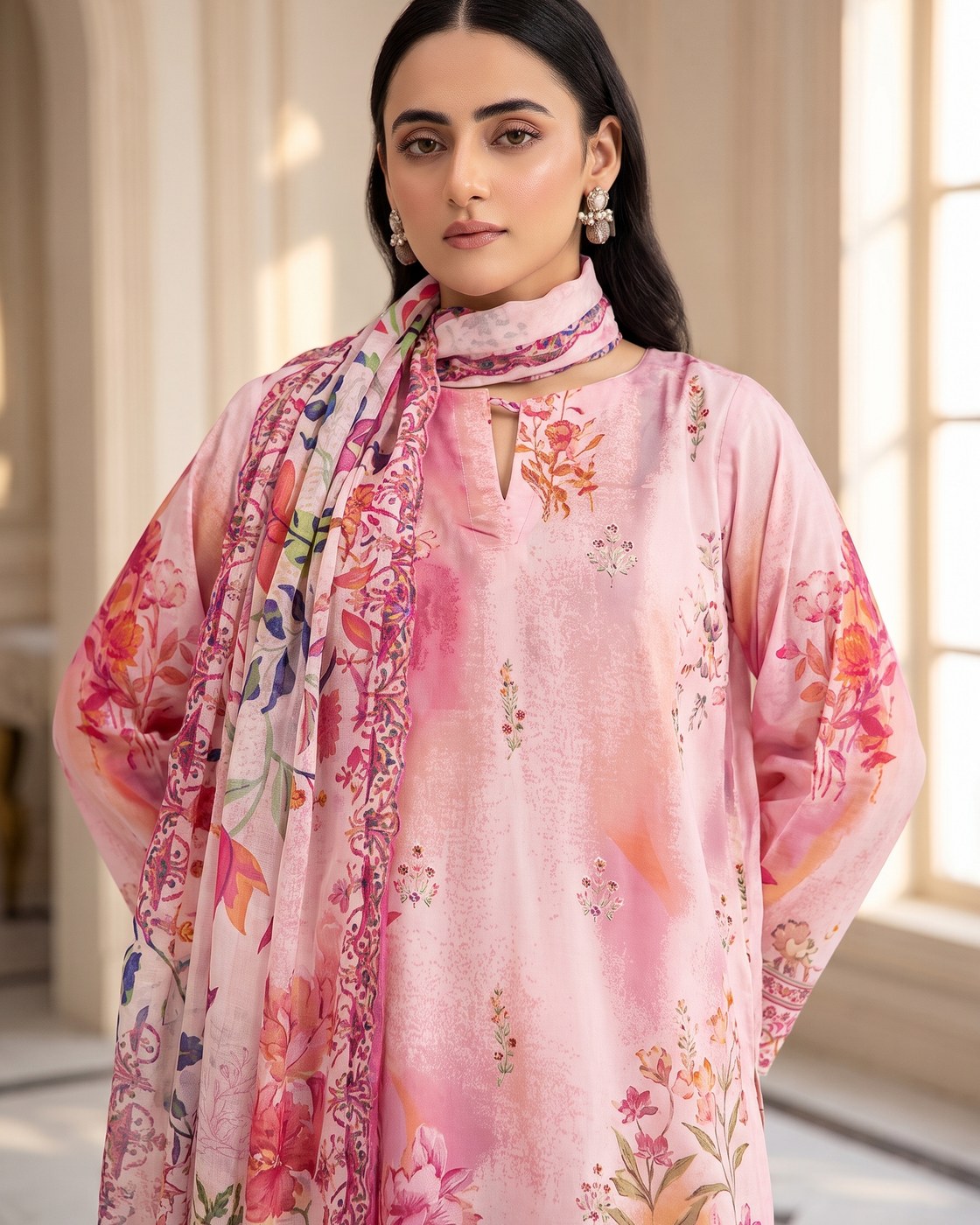 Gulljee Mahajal A-11 · 3 Piece Unstitched Lawn