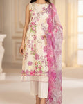 Gulljee Morja Design-12 · 3 Piece Unstitched Lawn