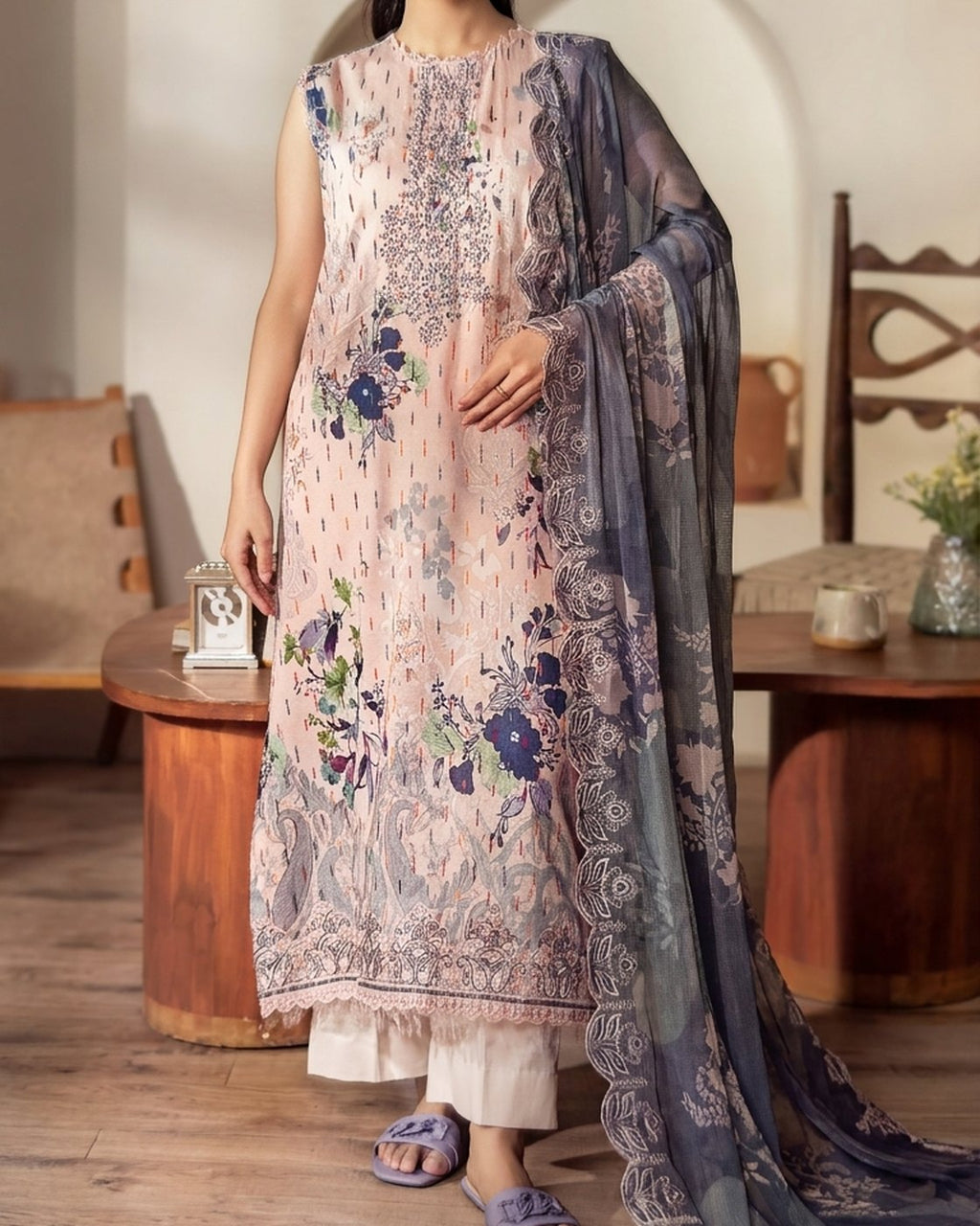 Gulljee Rang Pasand A-01 · 3 Piece Unstitched Lawn