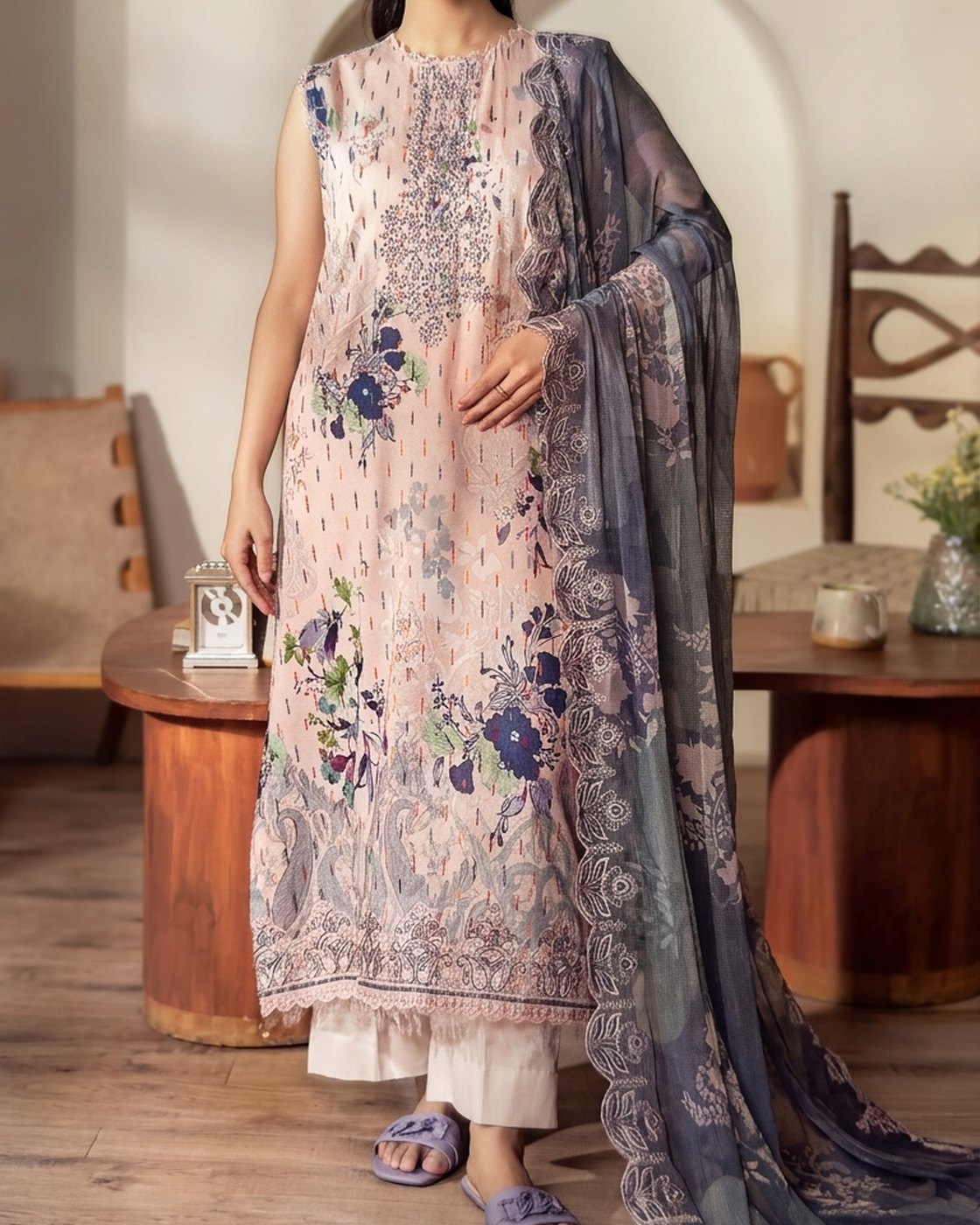Gulljee Rang Pasand A-01 · 3 Piece Unstitched Lawn