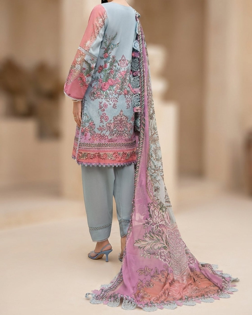 JADE Summer Glory 20615 · 3 Piece Unstitched Lawn