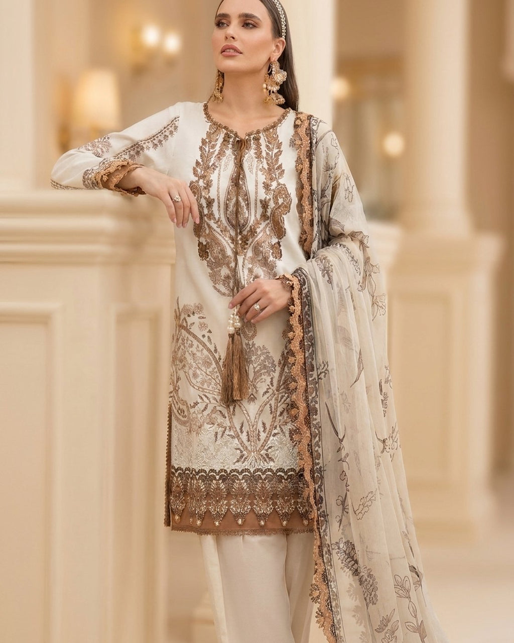 JADE Summer Glory 20621 · 3 Piece Unstitched Lawn