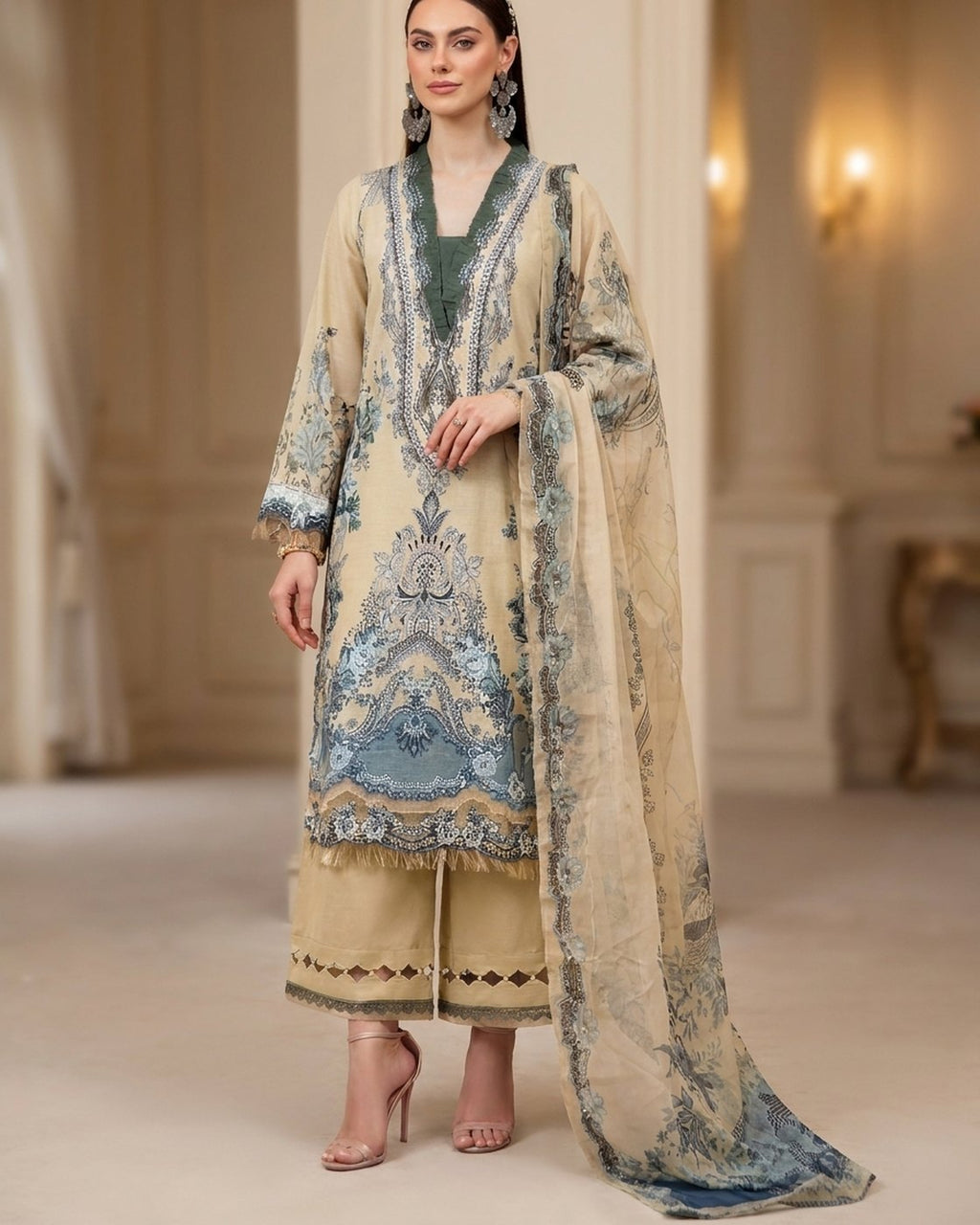 JADE Summer Glory 20616 · 3 Piece Unstitched Lawn