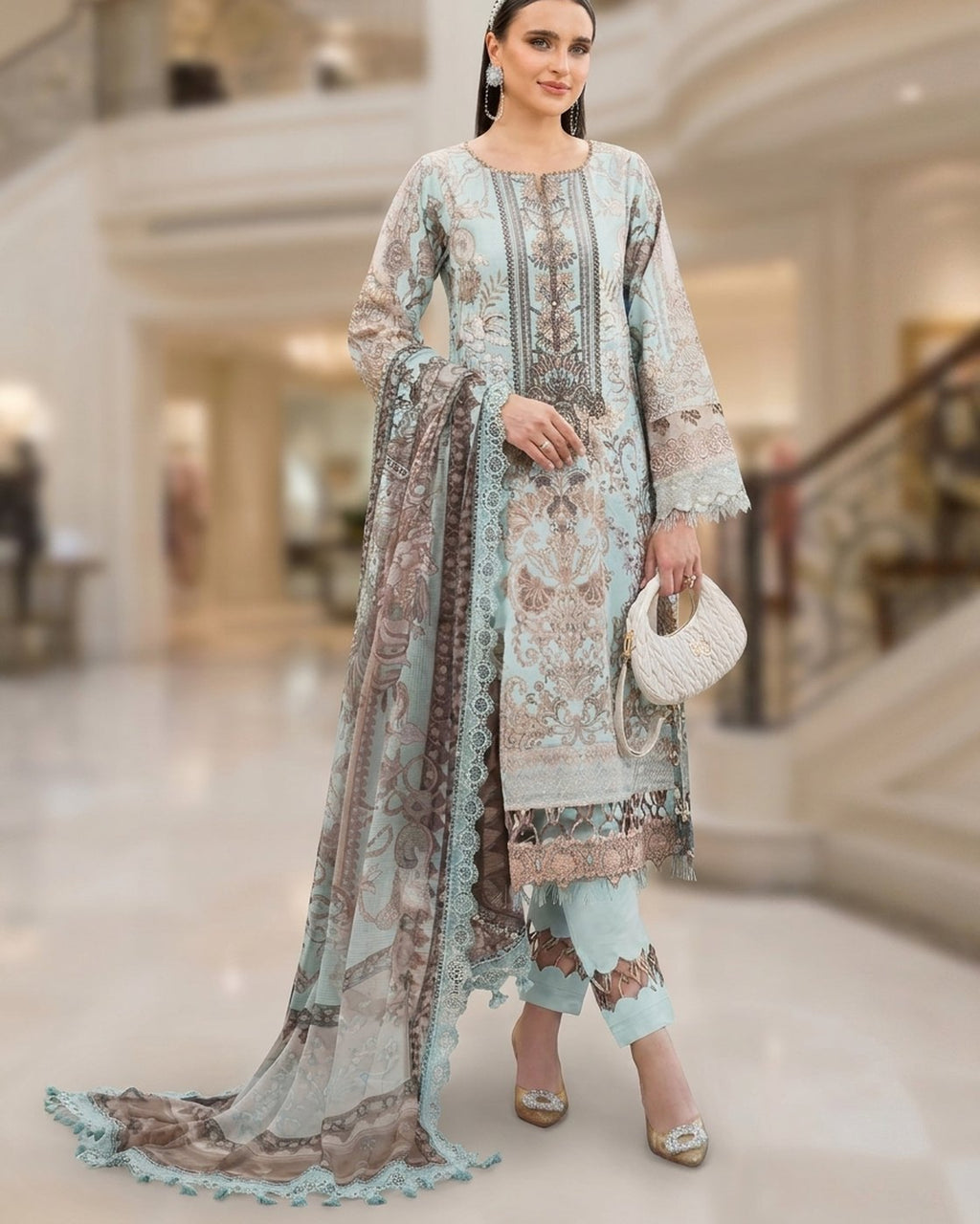 JADE Summer Glory 20688 · 3 Piece Unstitched Lawn
