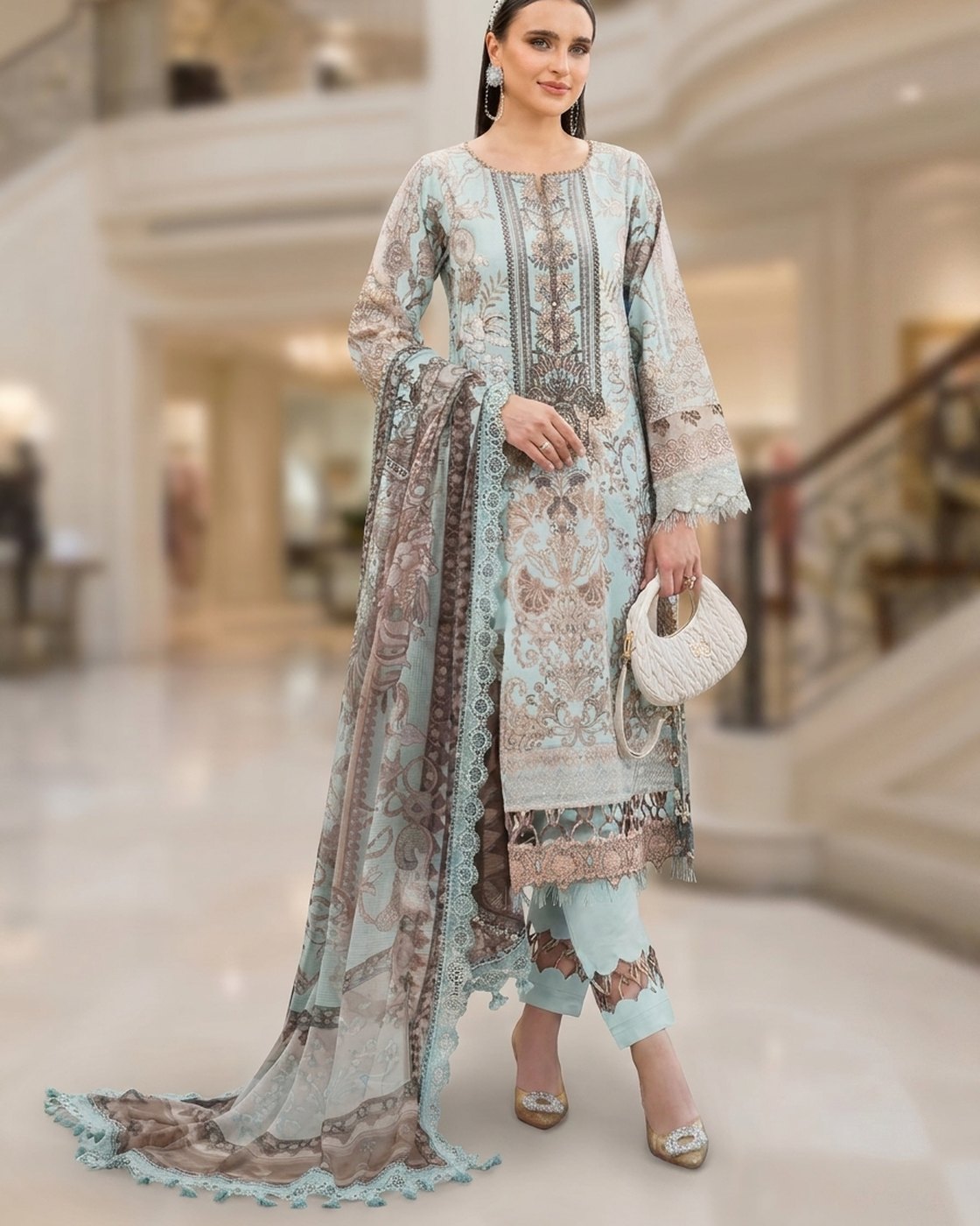 JADE Summer Glory 20688 · 3 Piece Unstitched Lawn