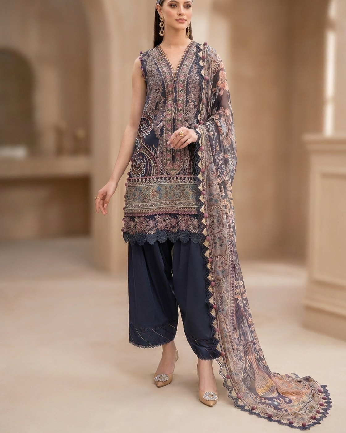 JADE Summer Glory 20617 · 3 Piece Unstitched Lawn