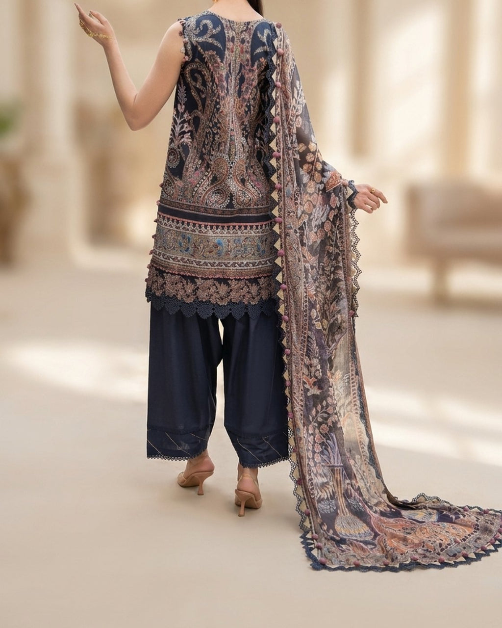 JADE Summer Glory 20617 · 3 Piece Unstitched Lawn