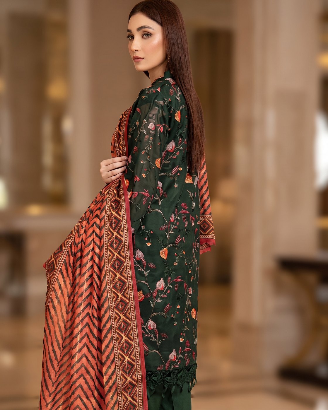 Johra Ashwa JH711 · 3 Piece Unstitched Lawn