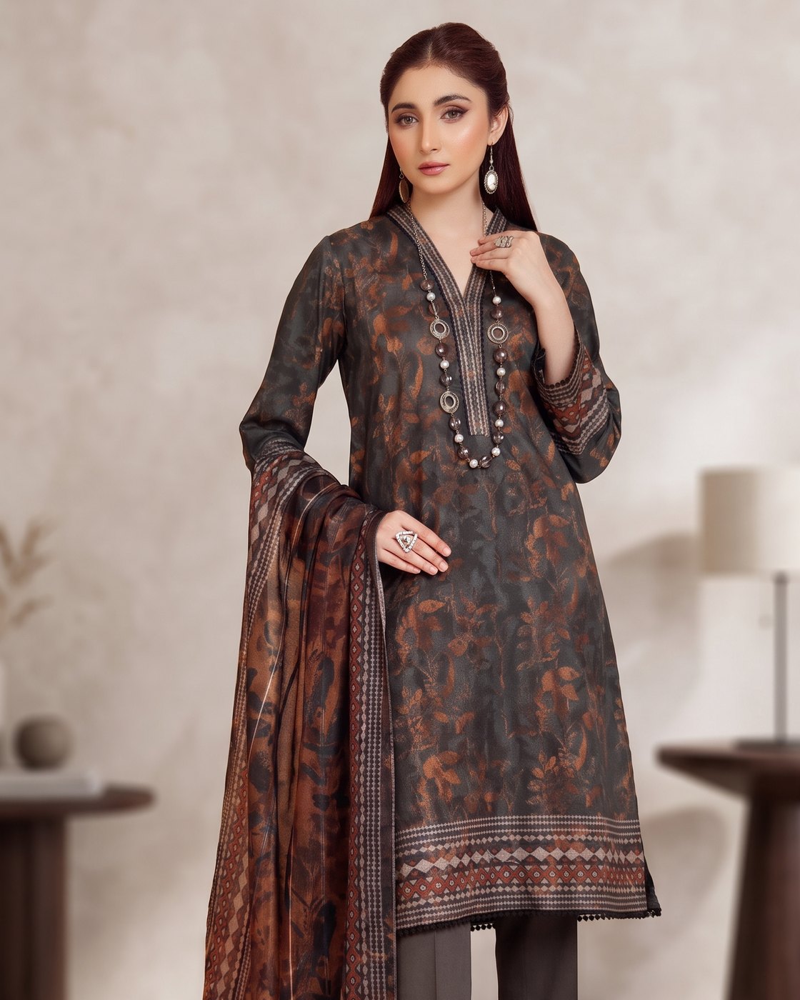 Johra Ashwa JH720 · 3 Piece Unstitched Lawn