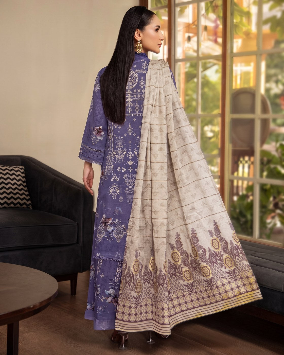 Johra Falcon JH-614 · 3 Piece Unstitched Lawn