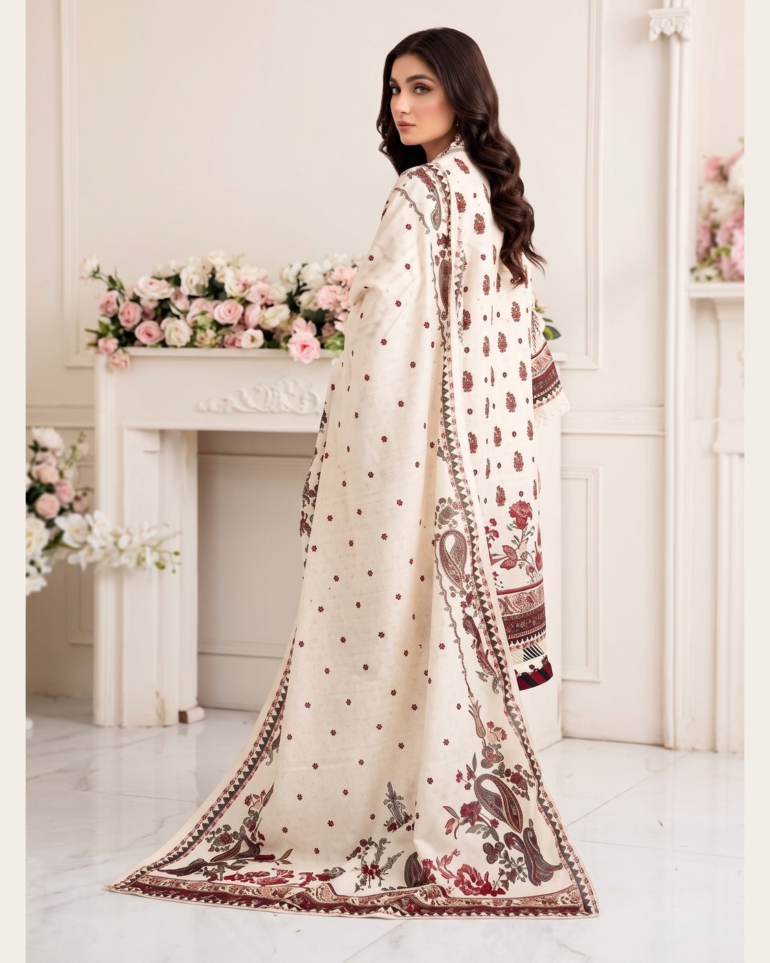 Johra Naifah JH-741 · 3 Piece Unstitched Lawn