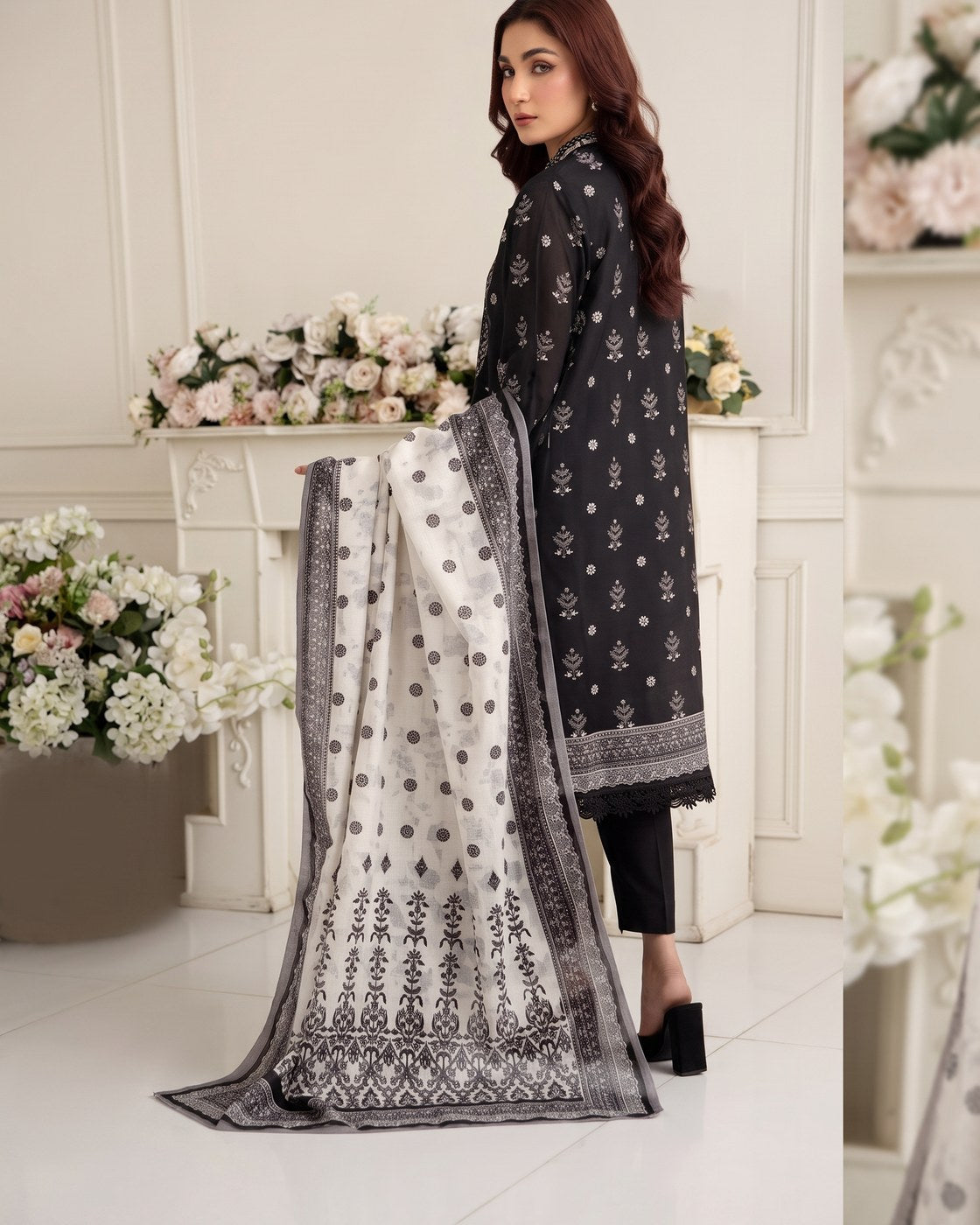 Johra Naifah JH-742 · 3 Piece Unstitched Lawn