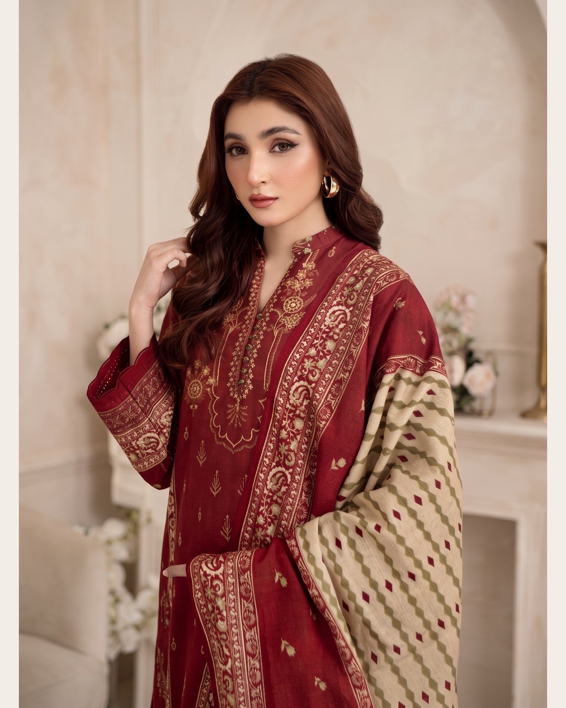 Johra Naifah JH-745 · 3 Piece Unstitched Lawn