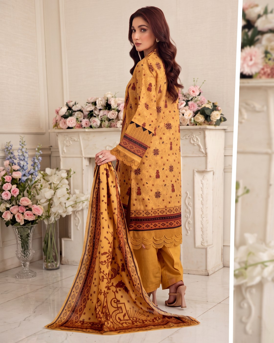 Johra Naifah JH-747 · 3 Piece Unstitched Lawn