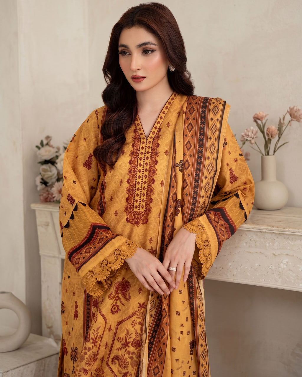 Johra Naifah JH-747 · 3 Piece Unstitched Lawn