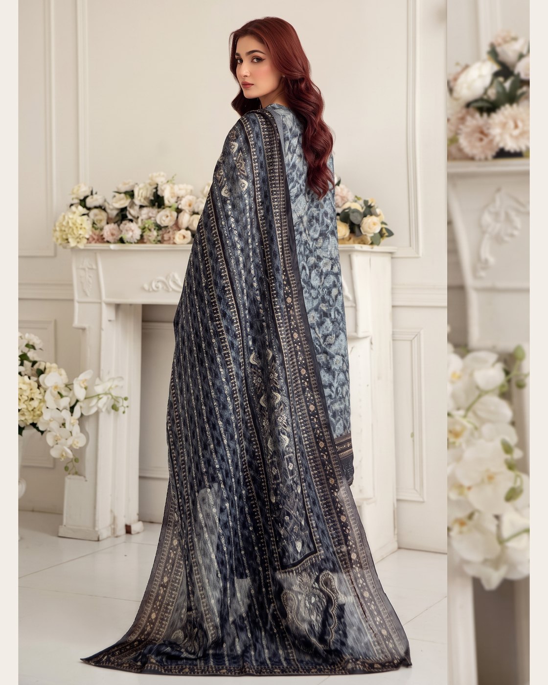 Johra Naifah JH-748 · 3 Piece Unstitched Lawn