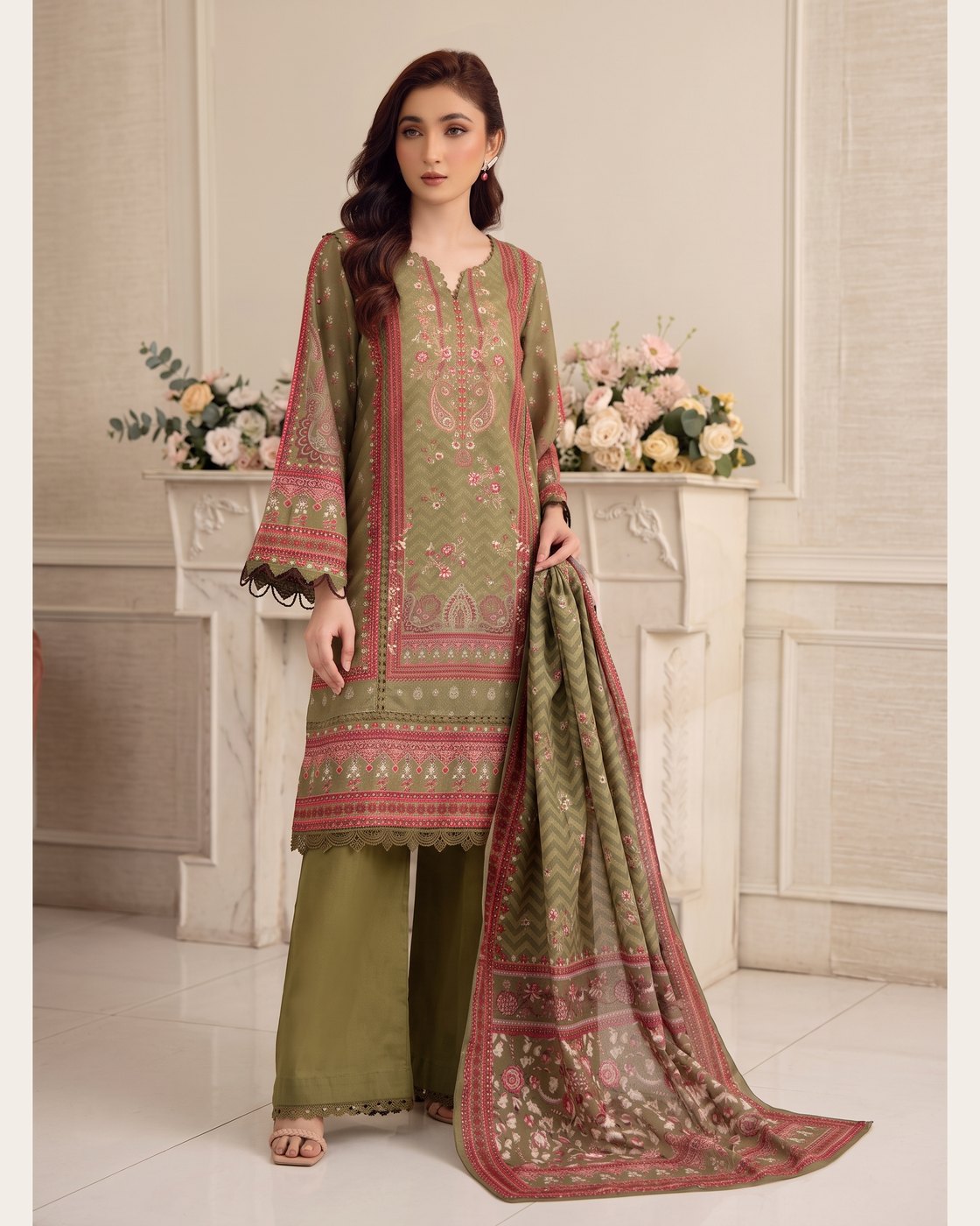 Johra Naifah JH-749 · 3 Piece Unstitched Lawn