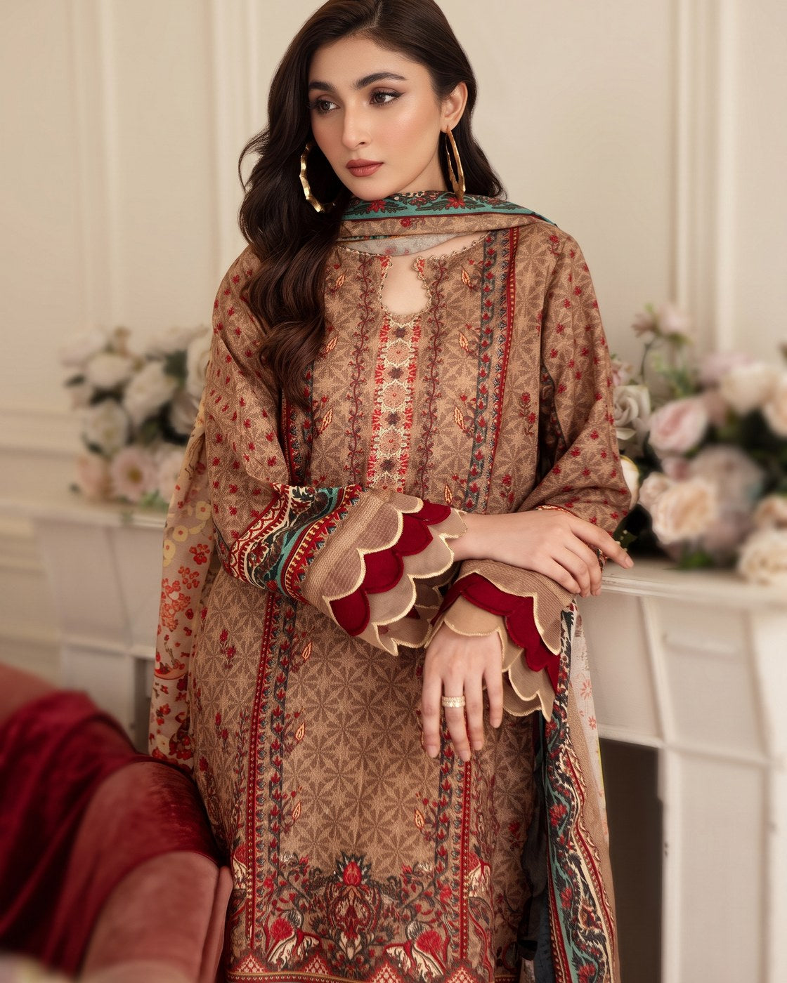 Johra Naifah JH-751 · 3 Piece Unstitched Lawn